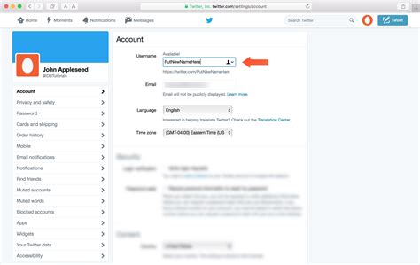 changer arobase twitter|How to Change Your Twitter (X) Username